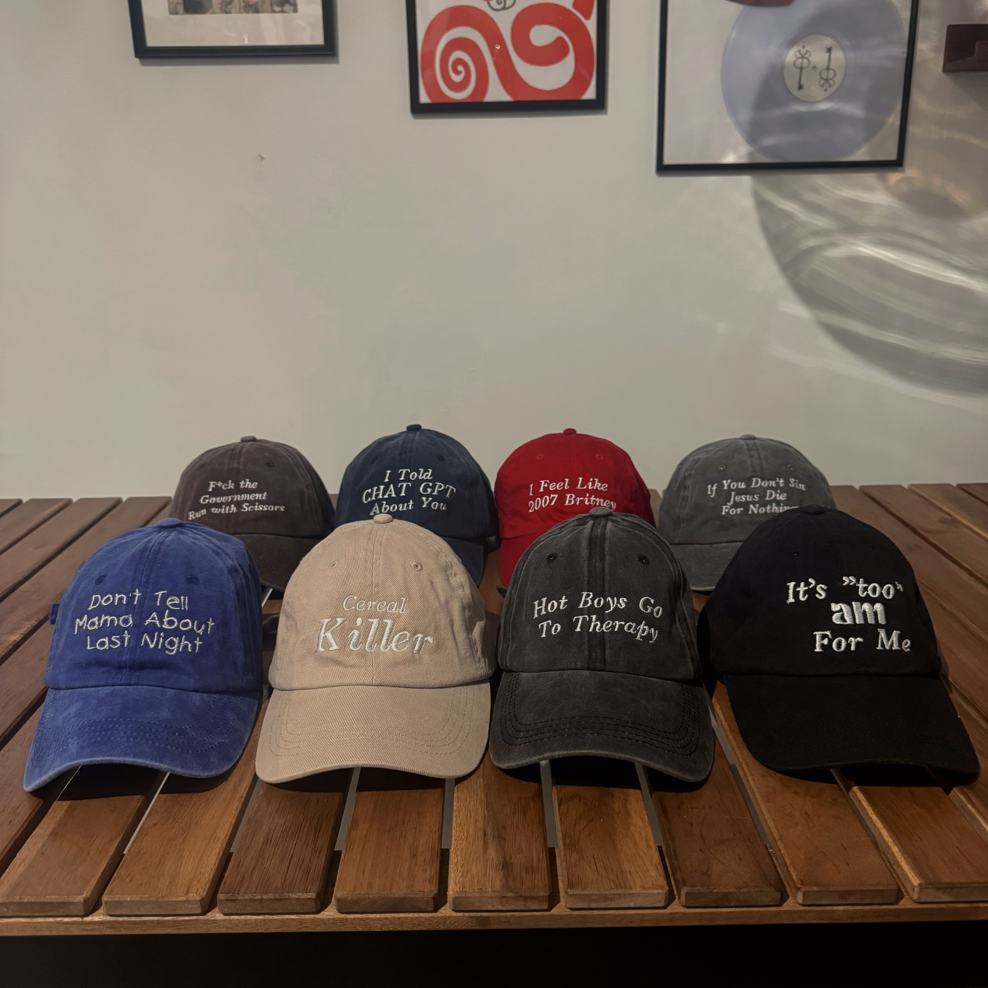 Gorras con Frases